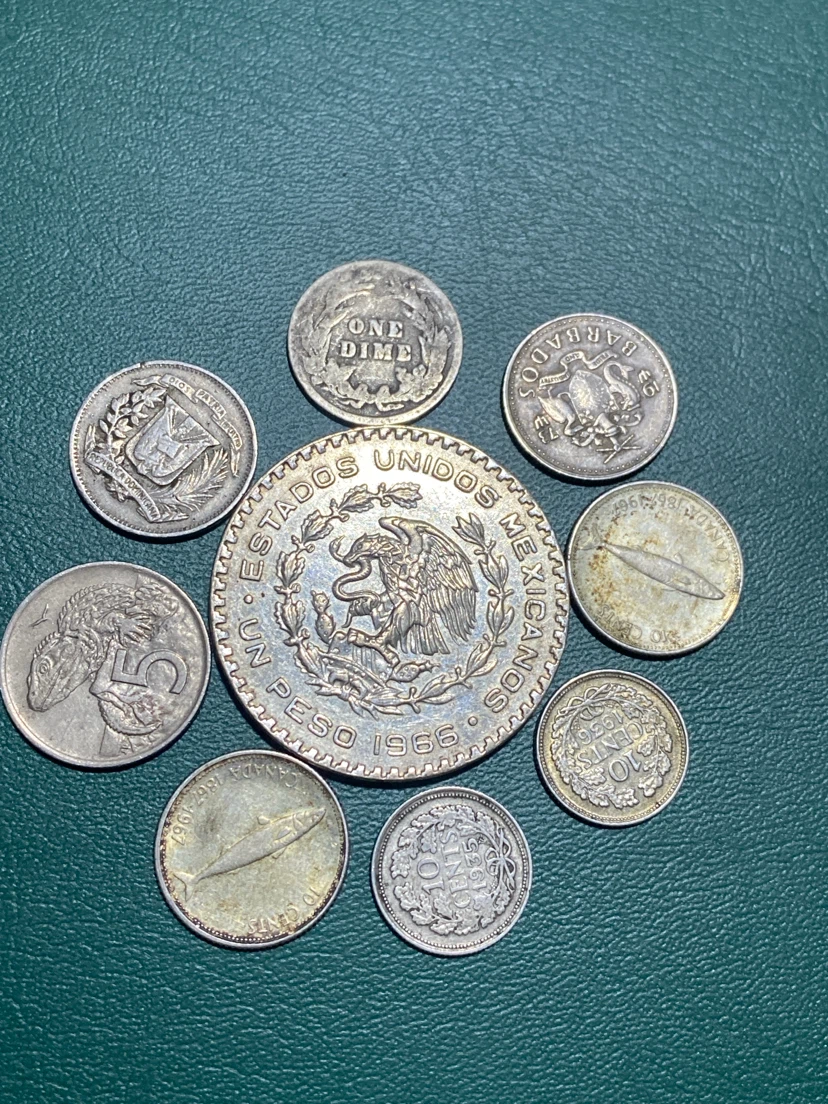 Collection of Mixed Currency Coins. (Silver) - photo 2