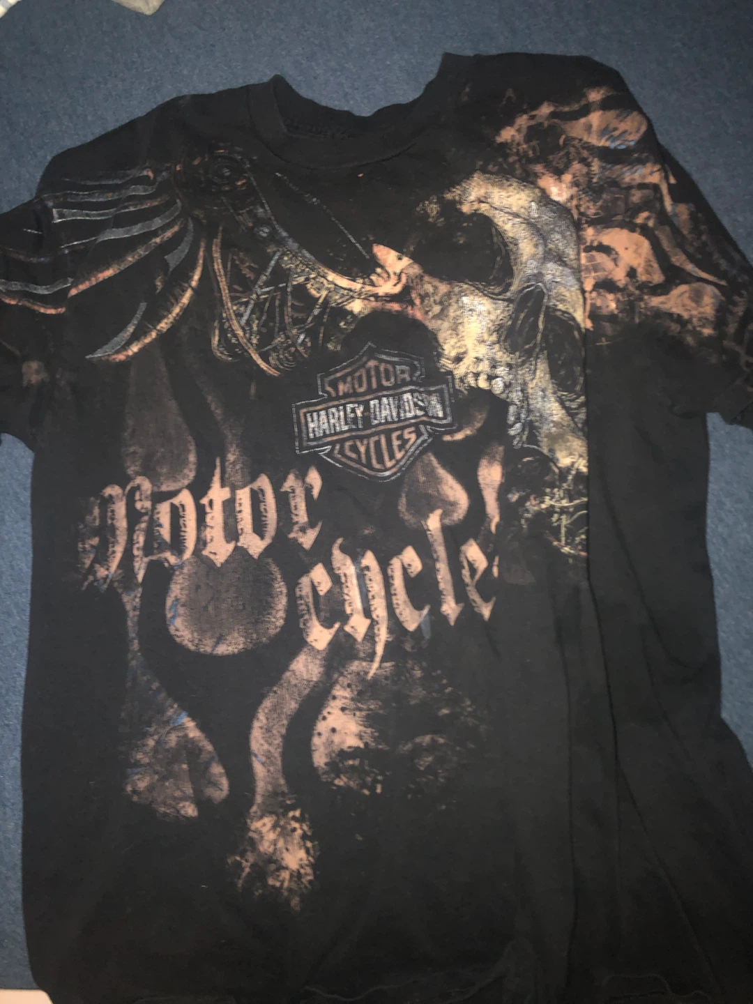 Harley-Davidson "Motor Cycles" Graphic T-Shirt