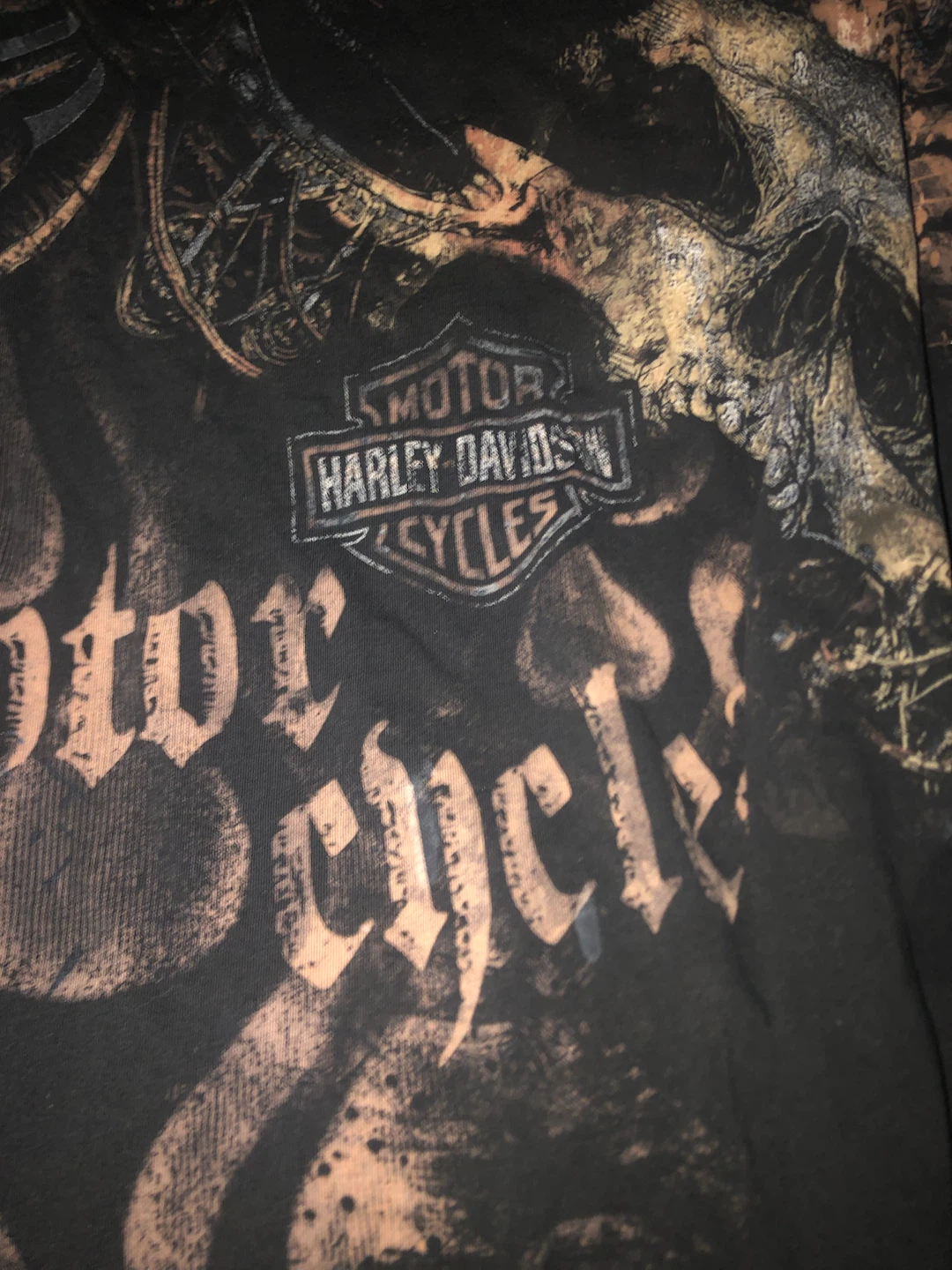 Harley-Davidson "Motor Cycles" Graphic T-Shirt - photo 2