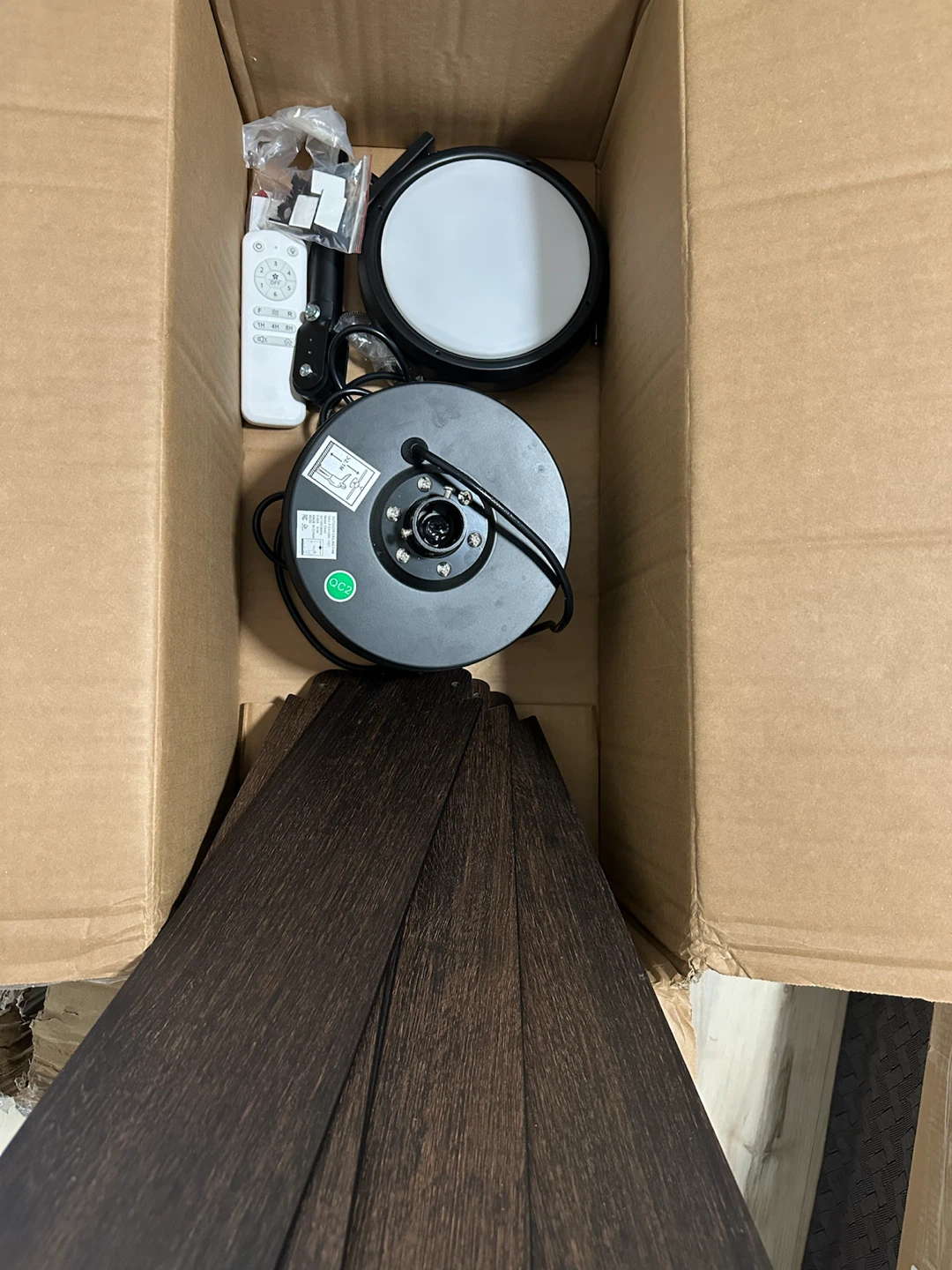 Fanbulous 42 Inch Ceiling Fan with Lights and Remote - photo 4
