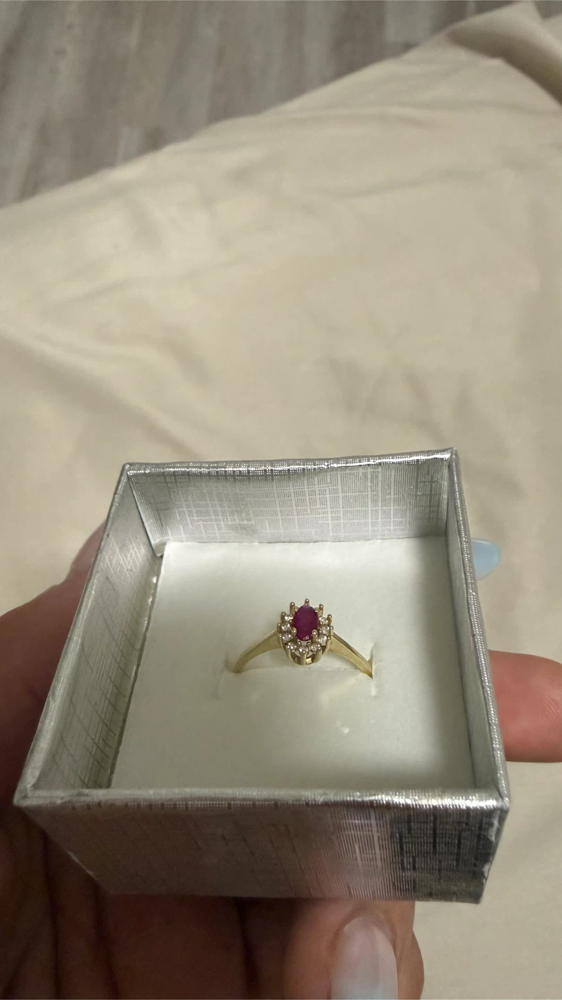 Gold Ruby Ring