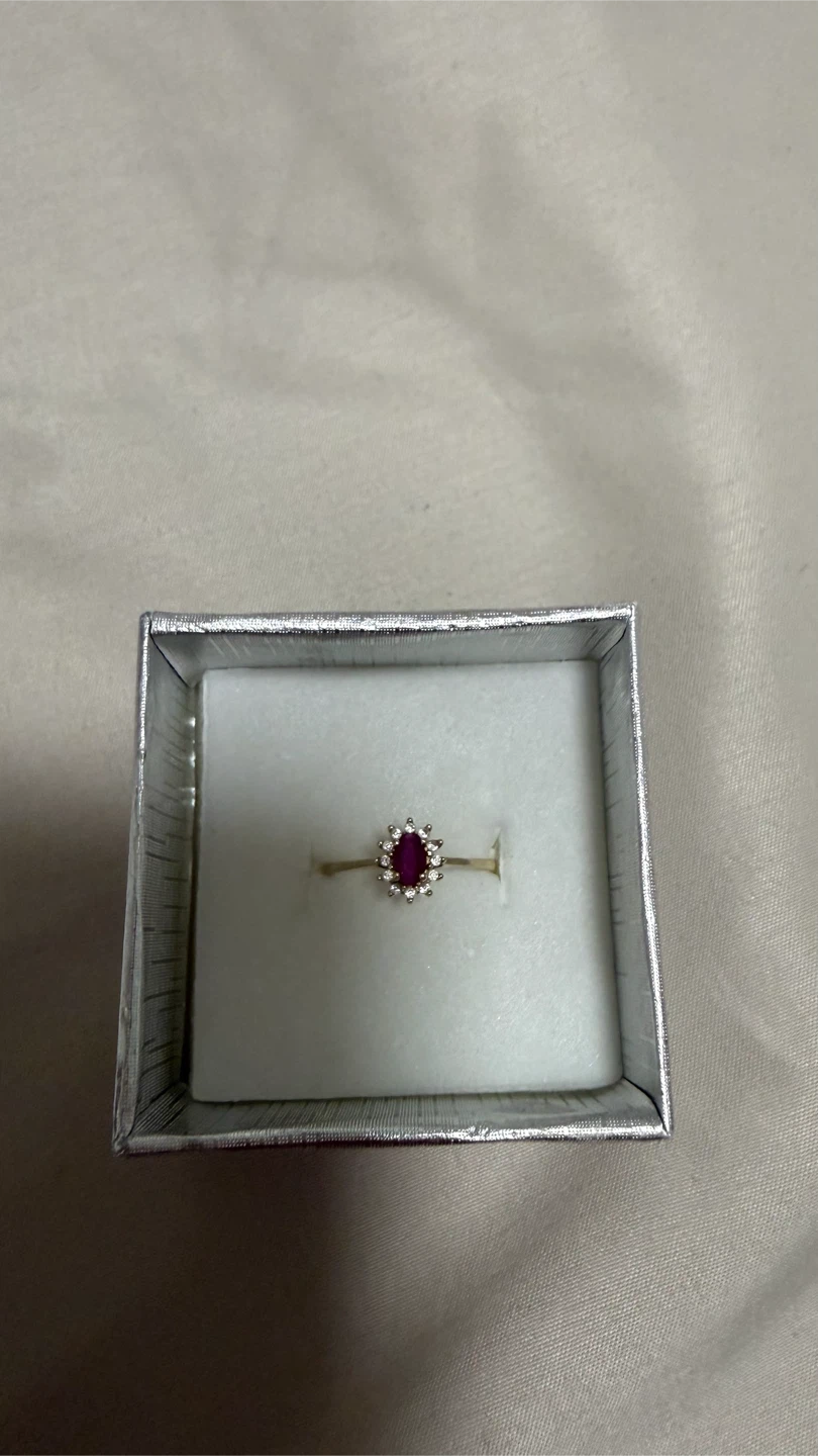 Gold Ruby Ring - photo 2