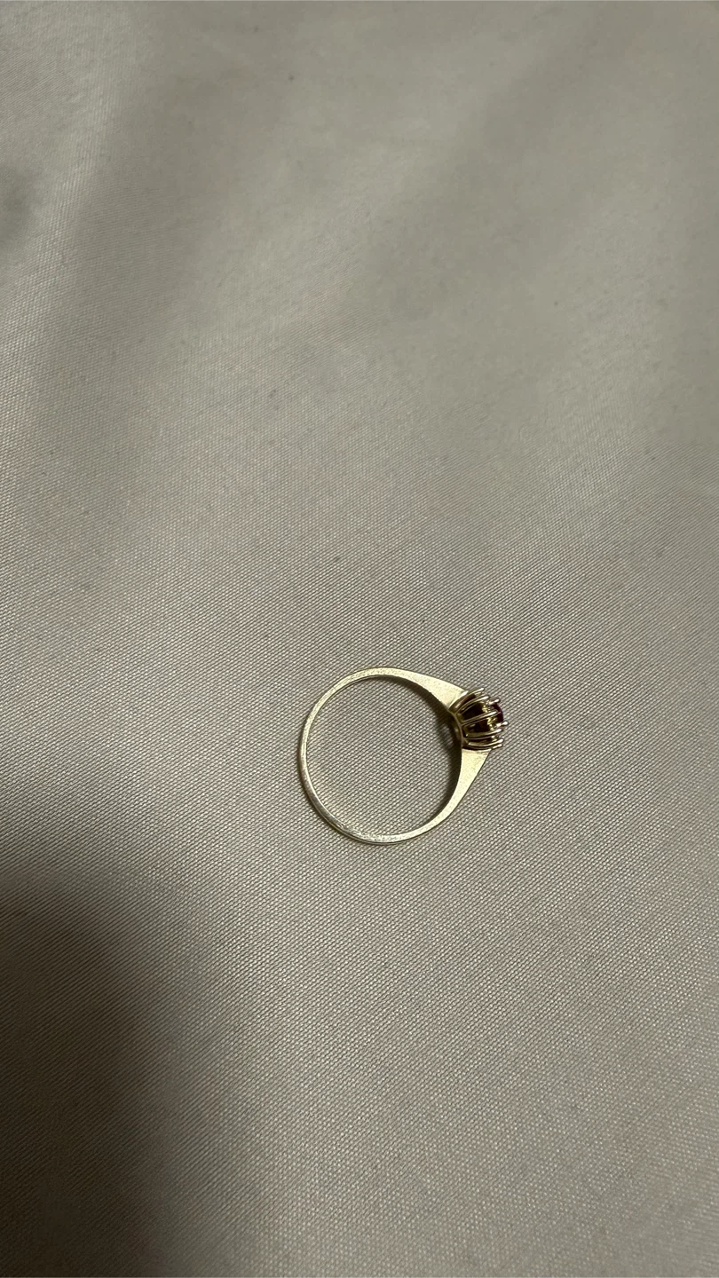 Gold Ruby Ring - photo 3