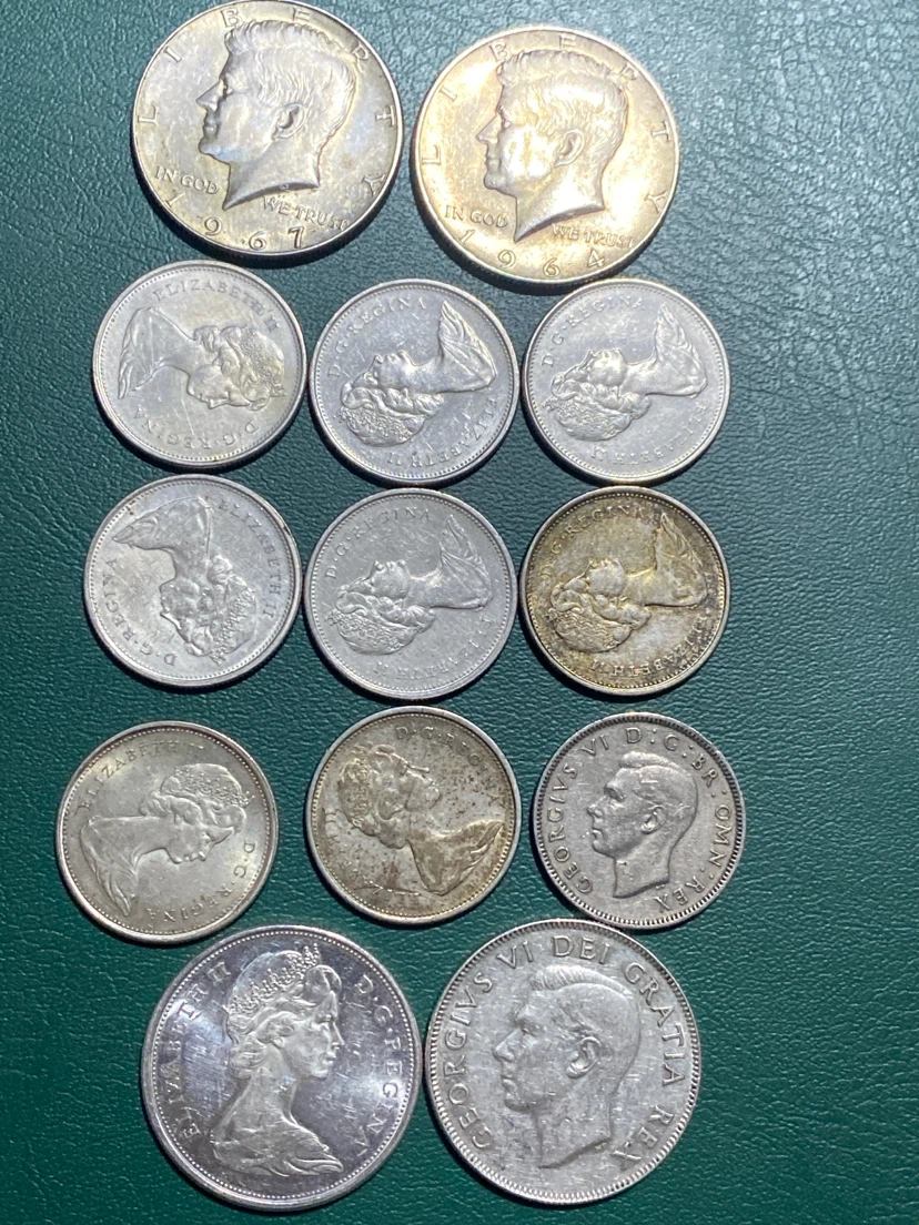 Collection of Canadian and US Coins - photo 3