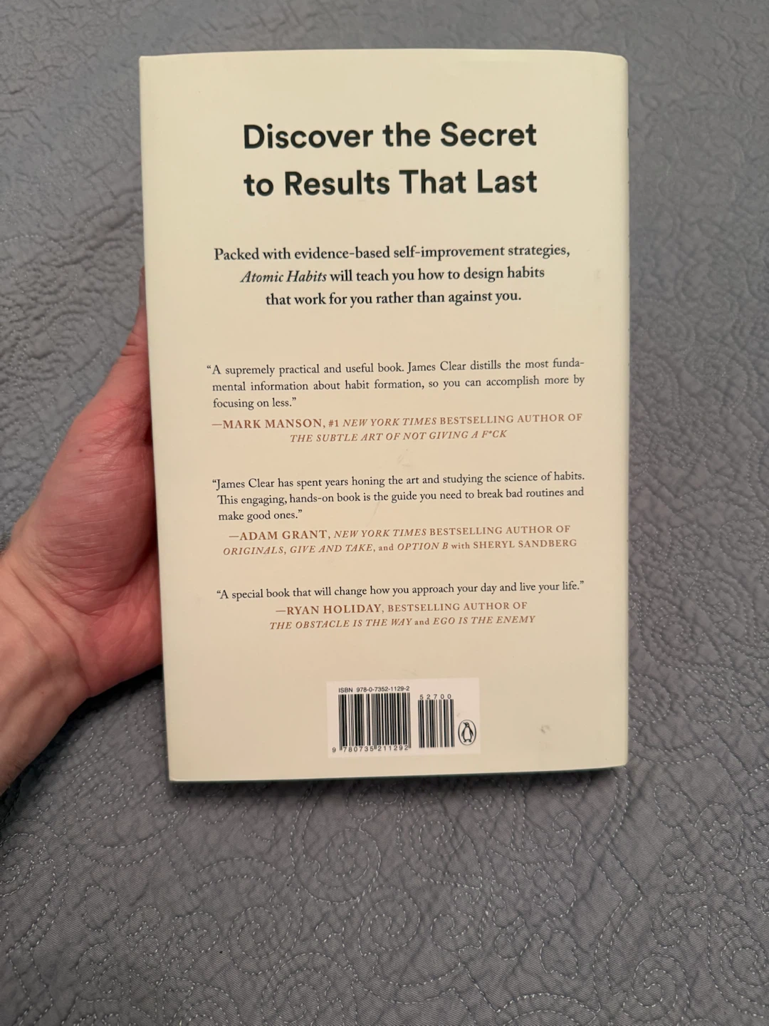 Atomic Habits by James Clear Book - photo 2
