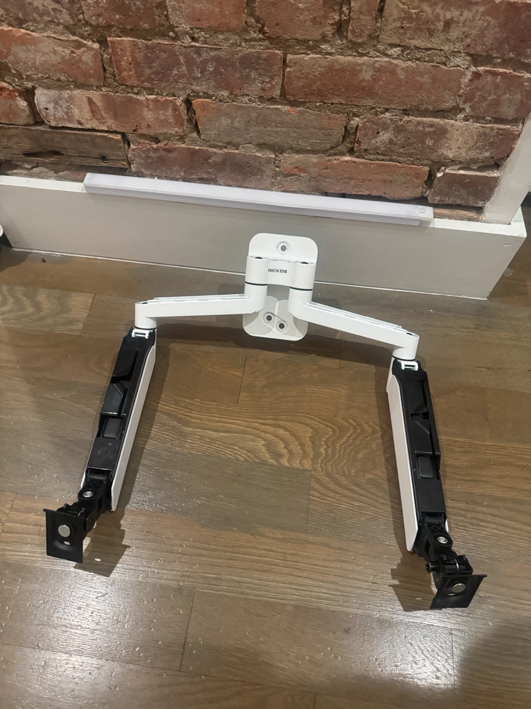 Dual Monitor Desk Wall Mount Stand