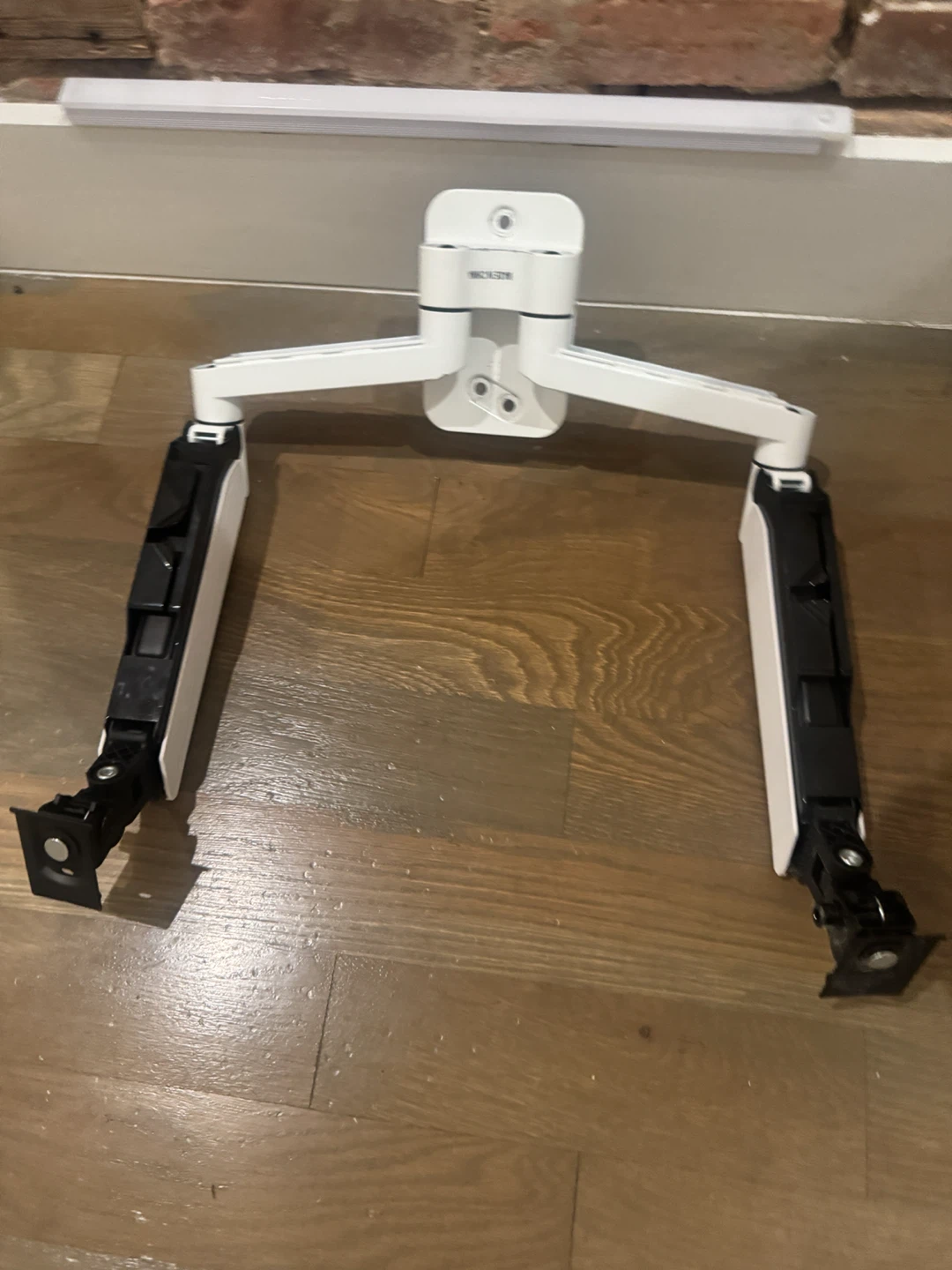 Dual Monitor Desk Wall Mount Stand - photo 2
