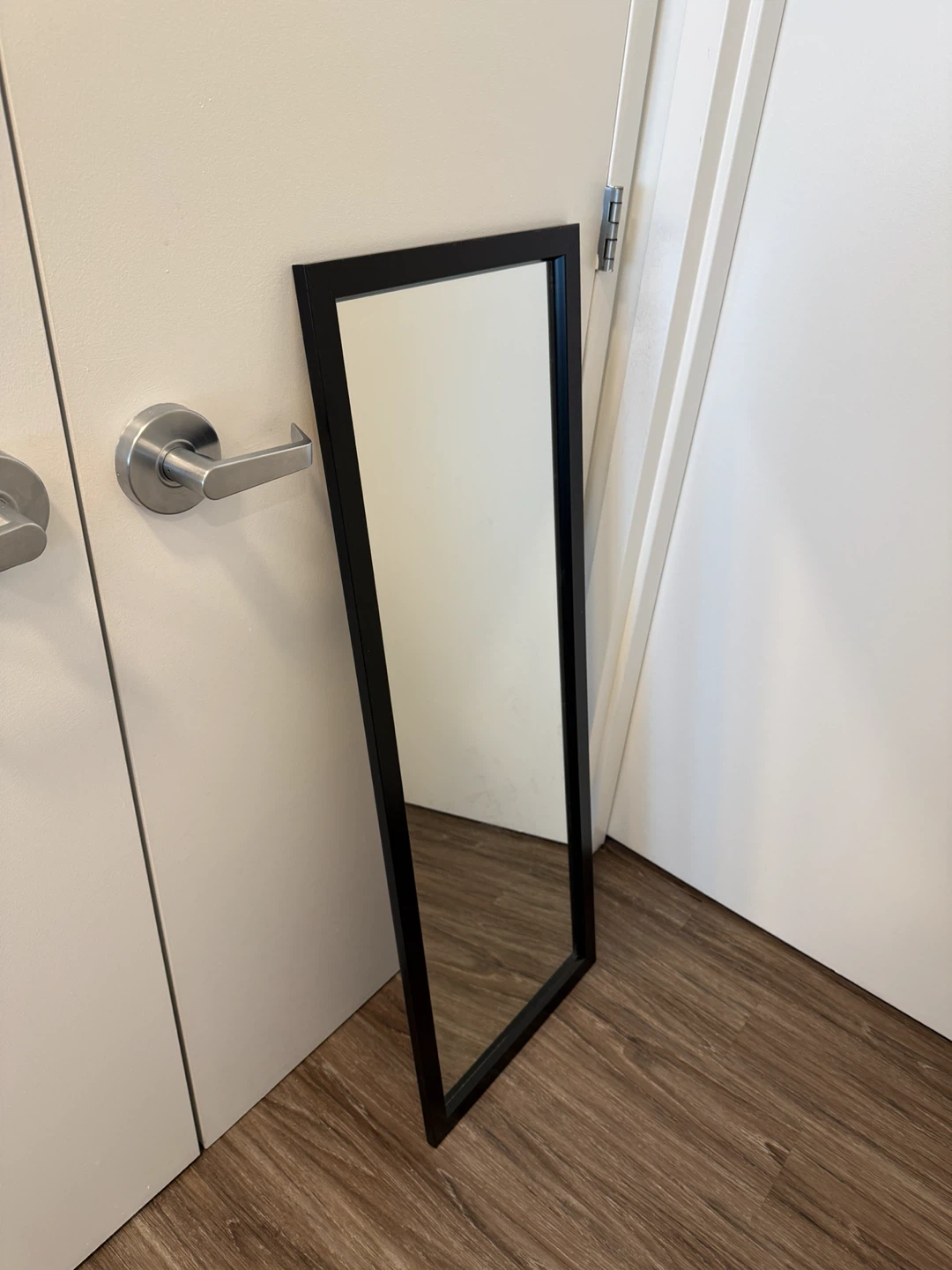 Black Framed Full Length Mirror - photo 2
