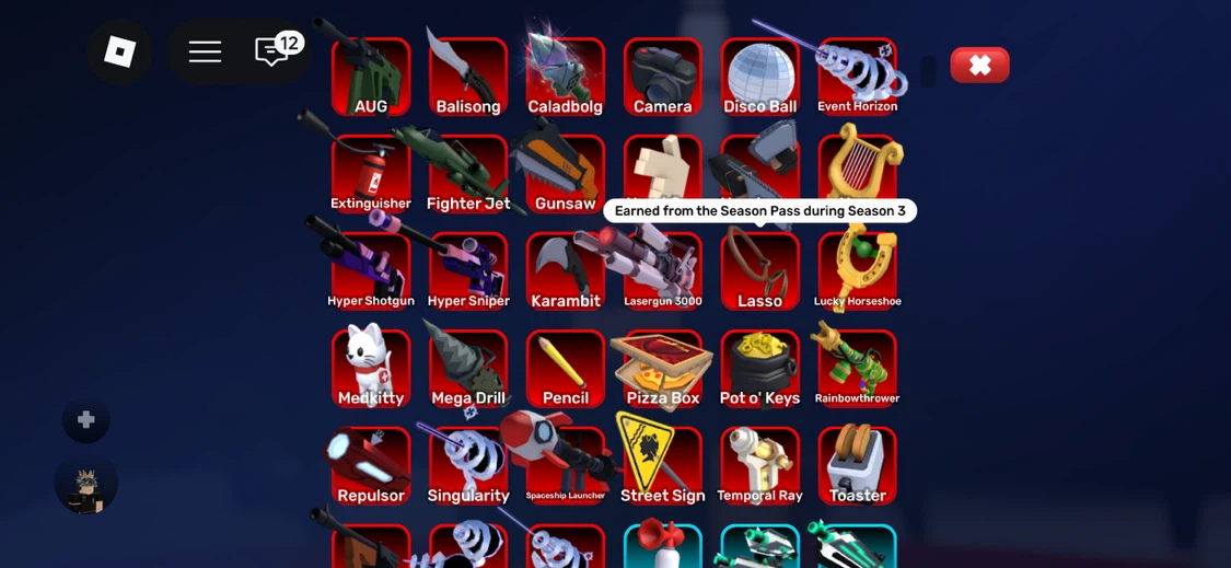 Roblox Rivals stacked account - photo 2