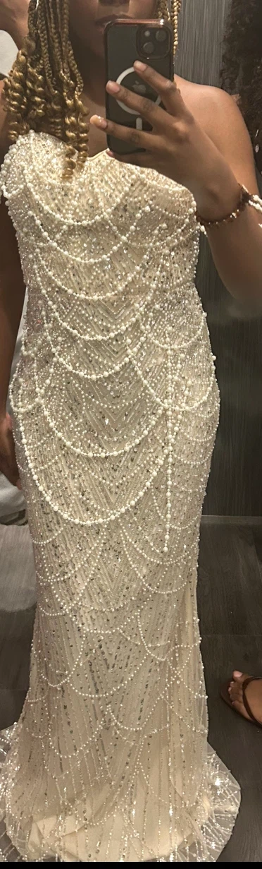 Beaded Embellished Formal Gown