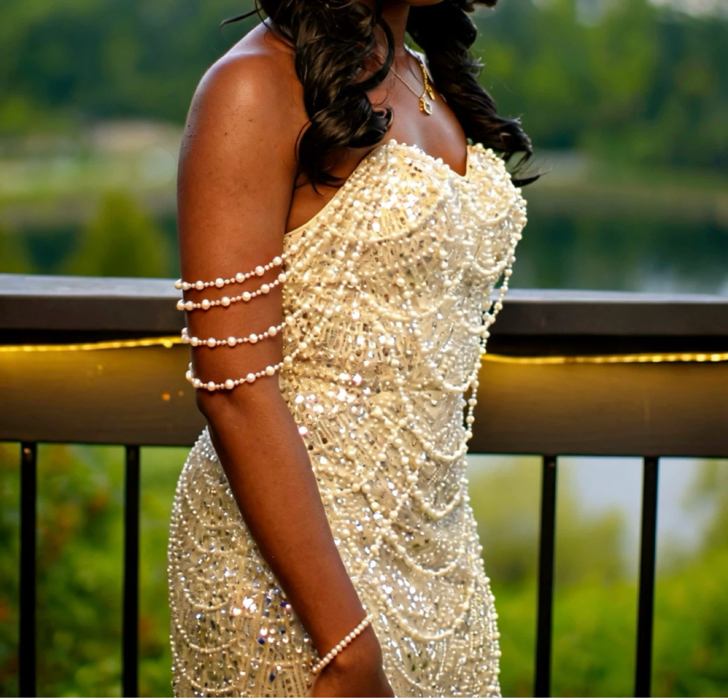 Beaded Embellished Formal Gown - photo 4