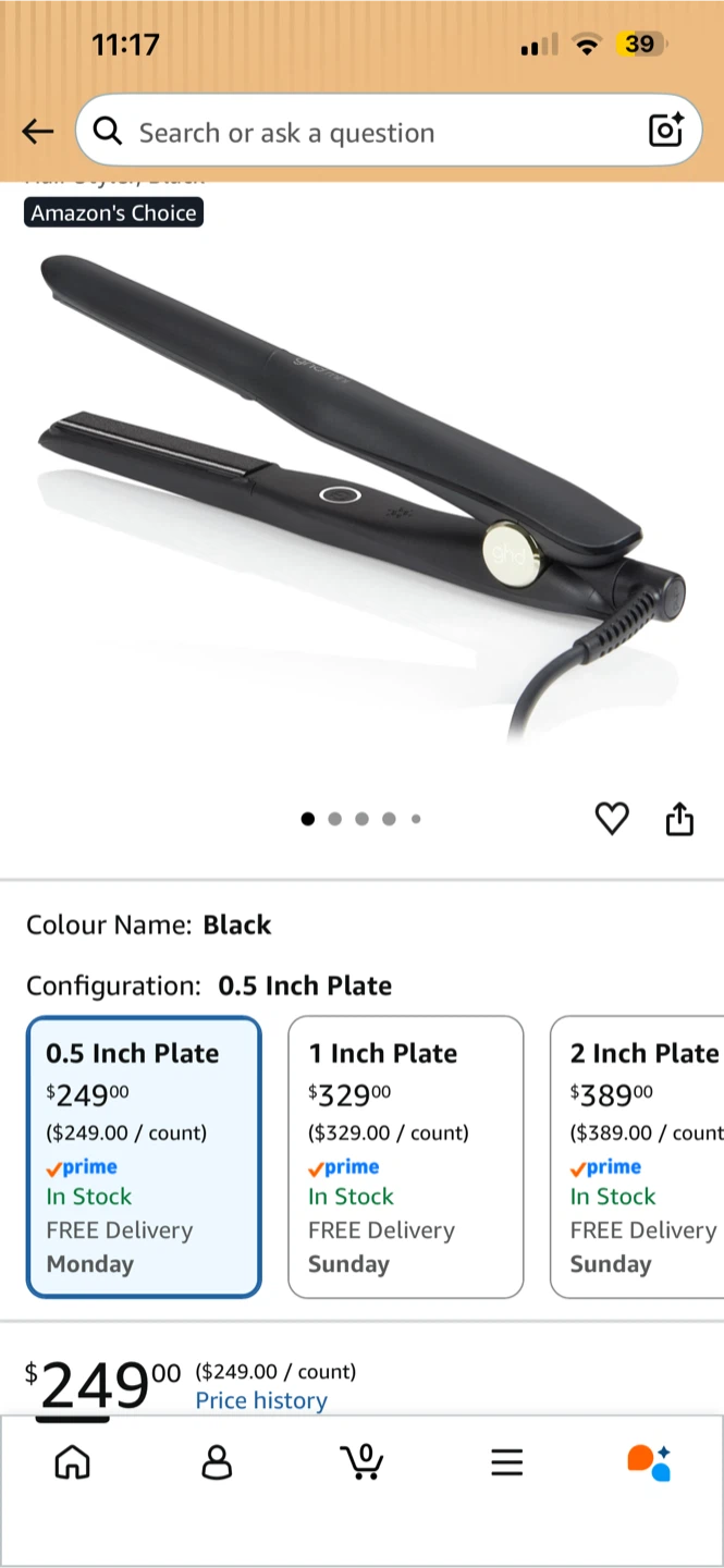 GHD Mini Professional 1/2" Slim Plate Styler - photo 4