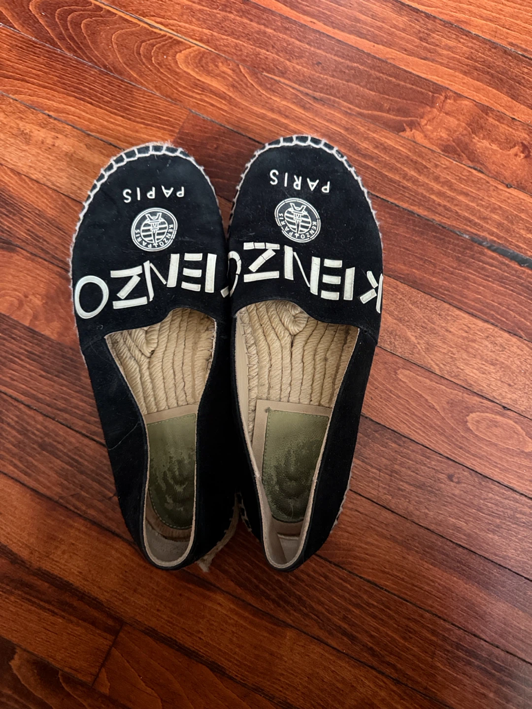 Kenzo Paris Black Espadrilles