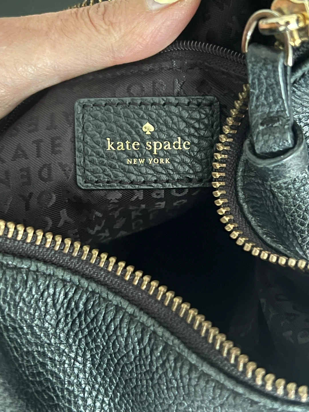 Kate Spade New York Black Leather Shoulder Bag - photo 5