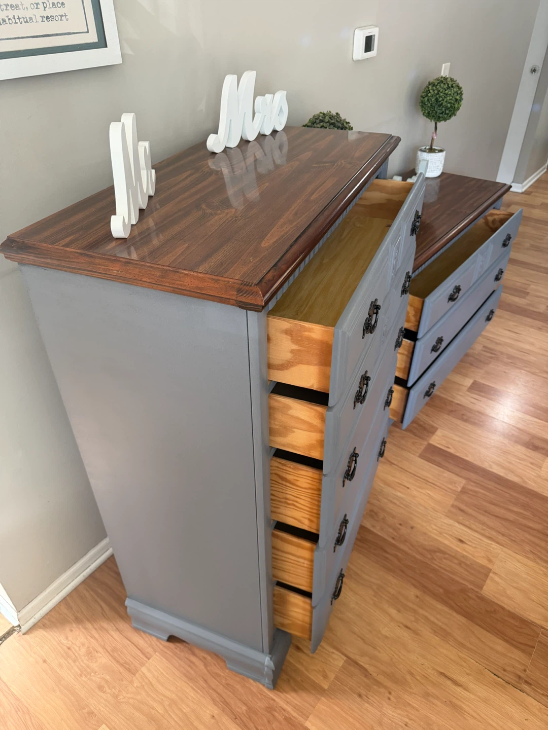 ✨🩶🤎Beautiful solid dresser set🤎🩶✨ - photo 3