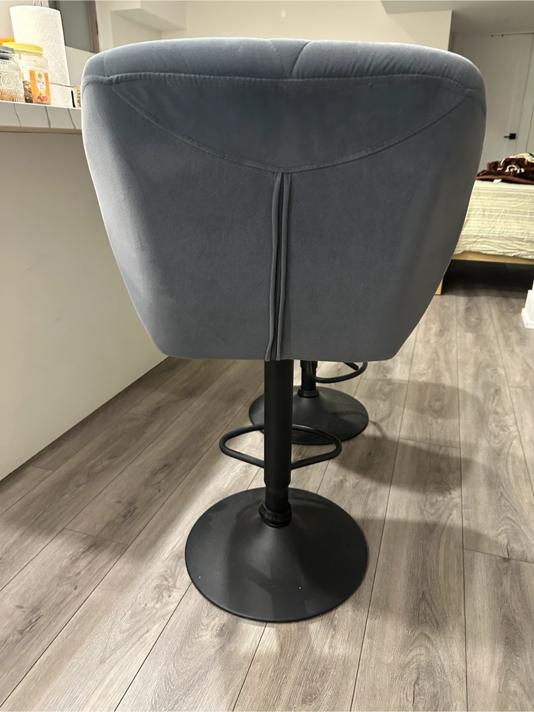 Adjustable Bar Stools Set Of 2 - photo 2