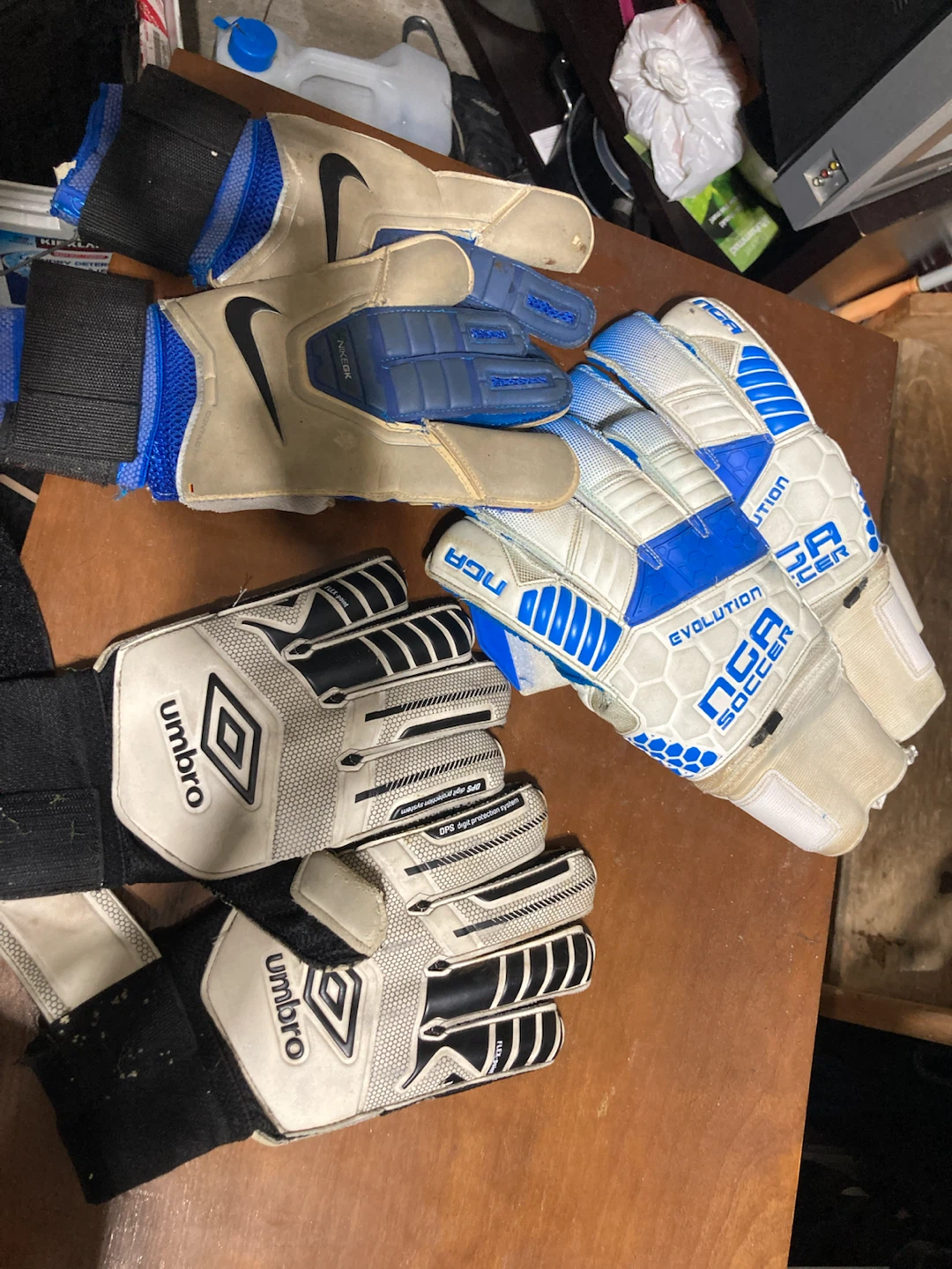 Nike & Umbro Goalie Gloves