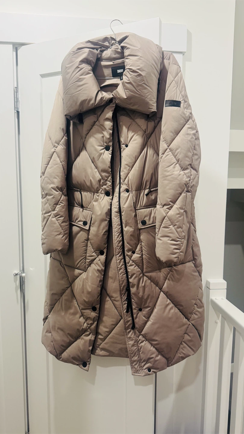 Brand new DKNY Quilted Puffer Coat