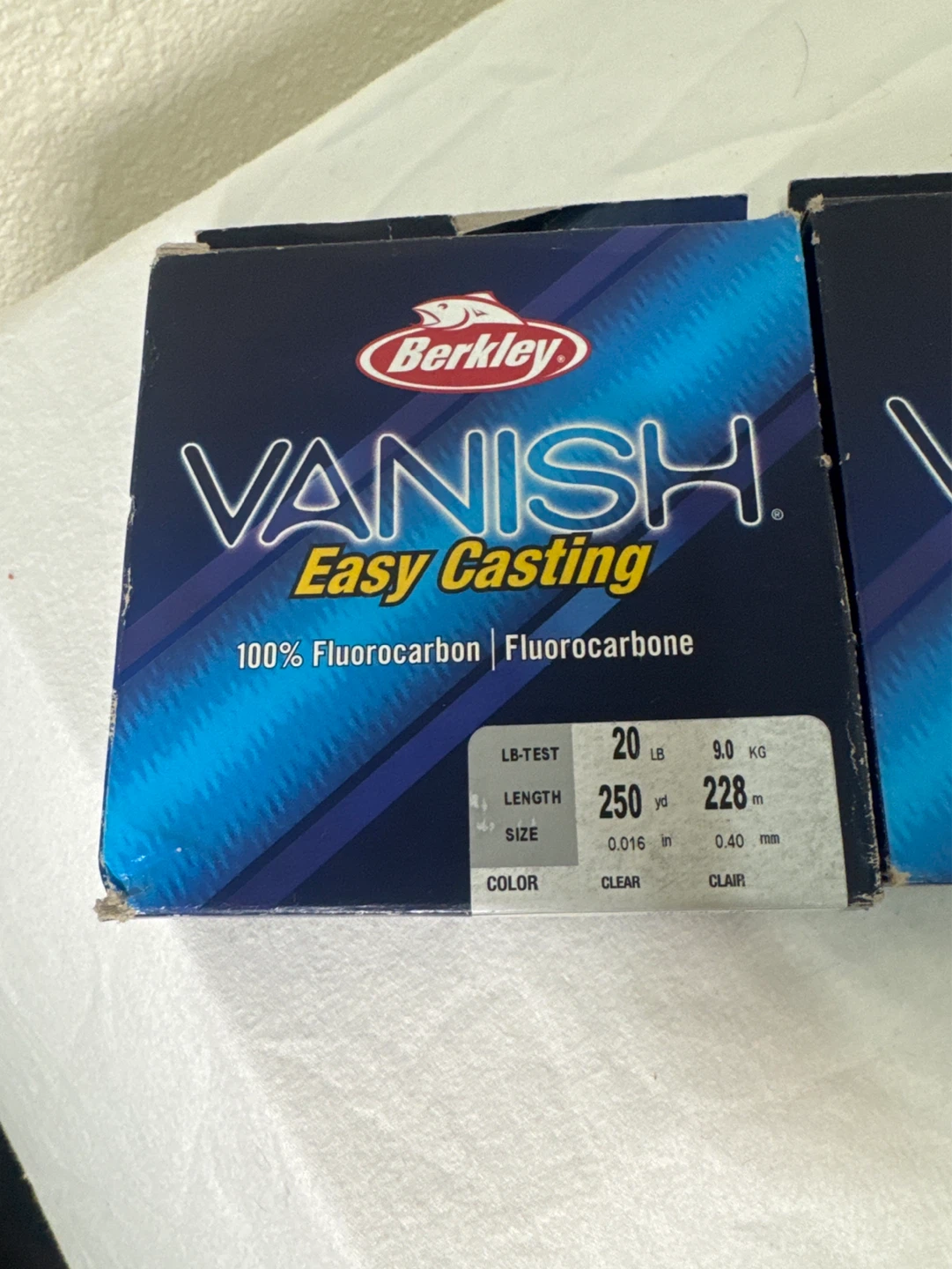 Berkley Vanish 20 lb Fluorocarbon Fishing Line (2 Pack) - photo 2