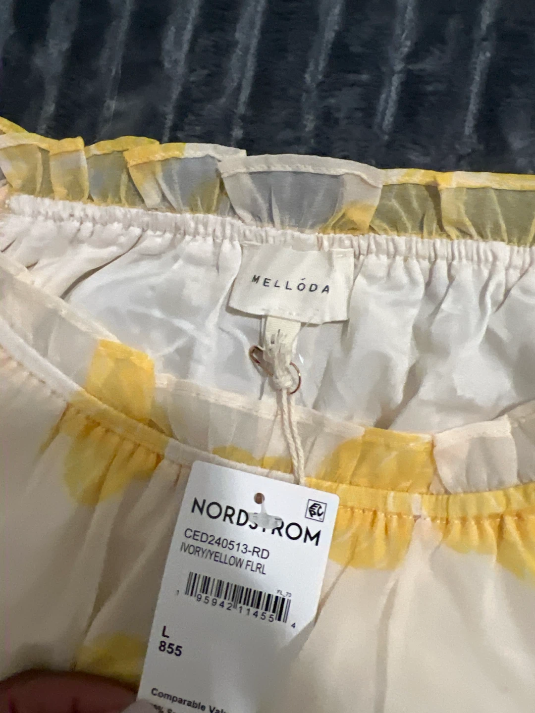 Melloda Floral Maxi Dress Yellow Ivory - photo 3