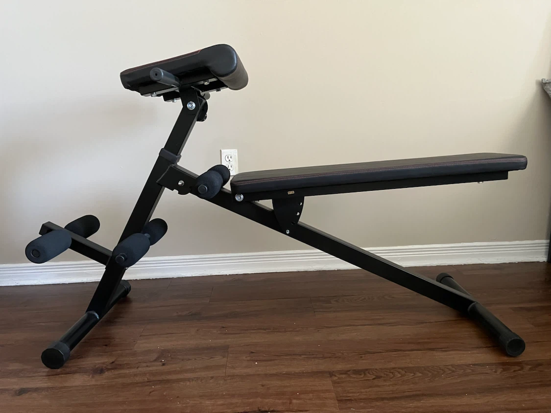 Adjustable Weight Bench with Dumbbells - photo 4