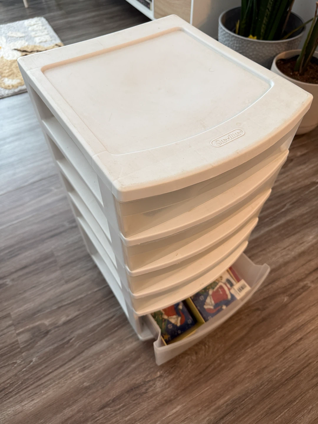 Sterilite 6-Drawer Plastic Rolling Cart Organizer - photo 3