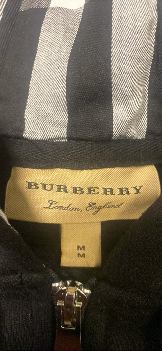 black Burberry hoodie - photo 3