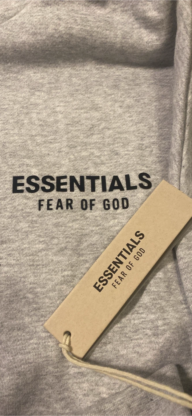 ESSENTIALS Fear of God Grey Hoodie