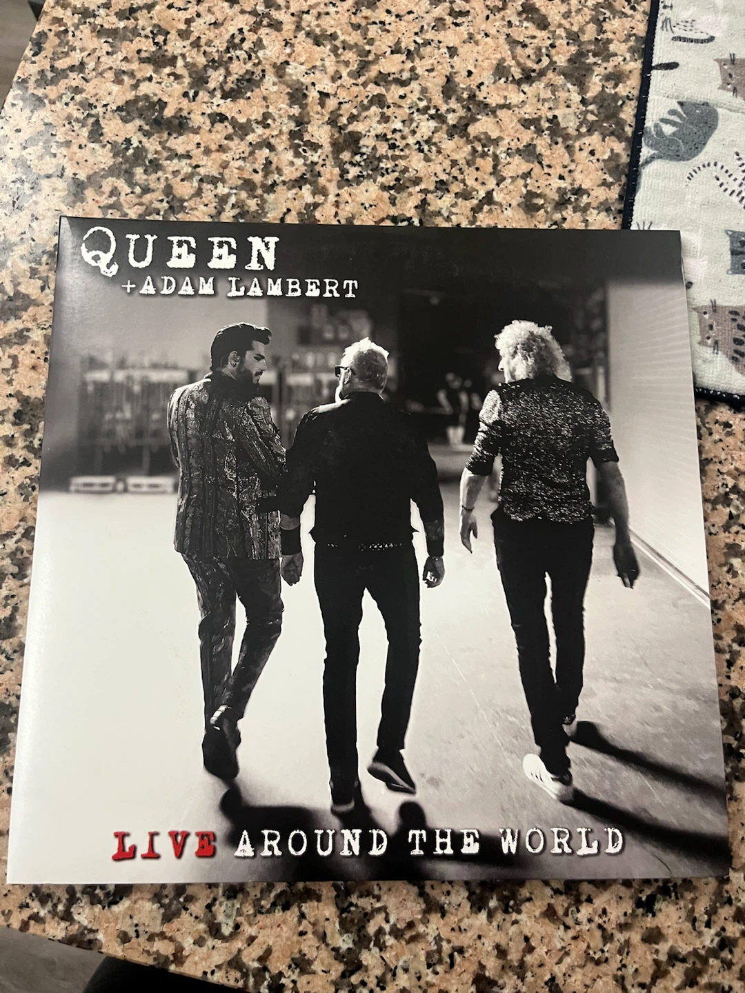Queen + Adam Lambert Live Around The World Vinyl Record