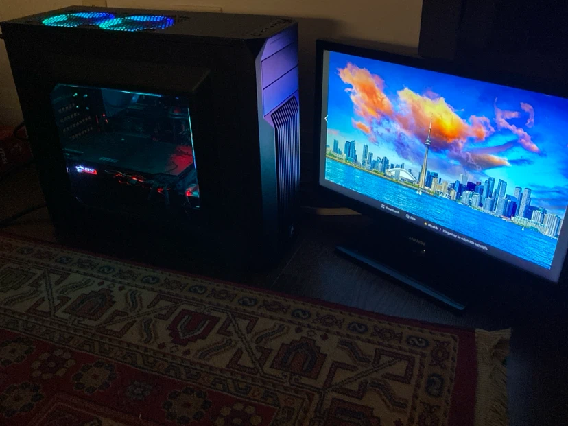 Custom  PC - Intel i5-6600K, 8GB RAM, 466GB Storage, GTX 1070 Ti