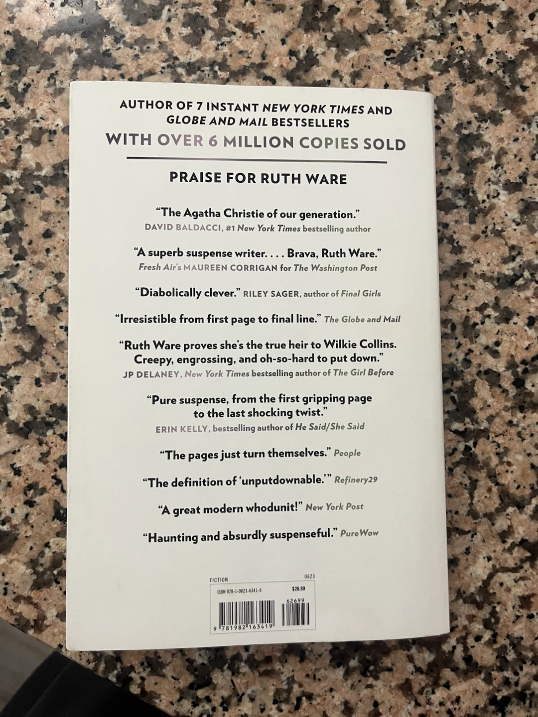 Ruth Ware Zero Days Novel - photo 2