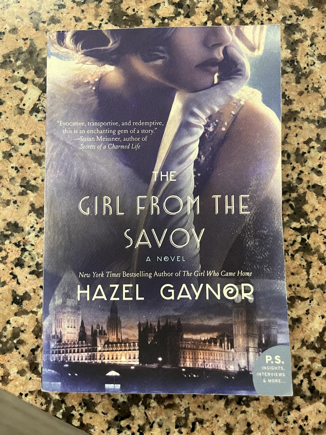 The Girl from the Savoy by Hazel Gaynor - Novel