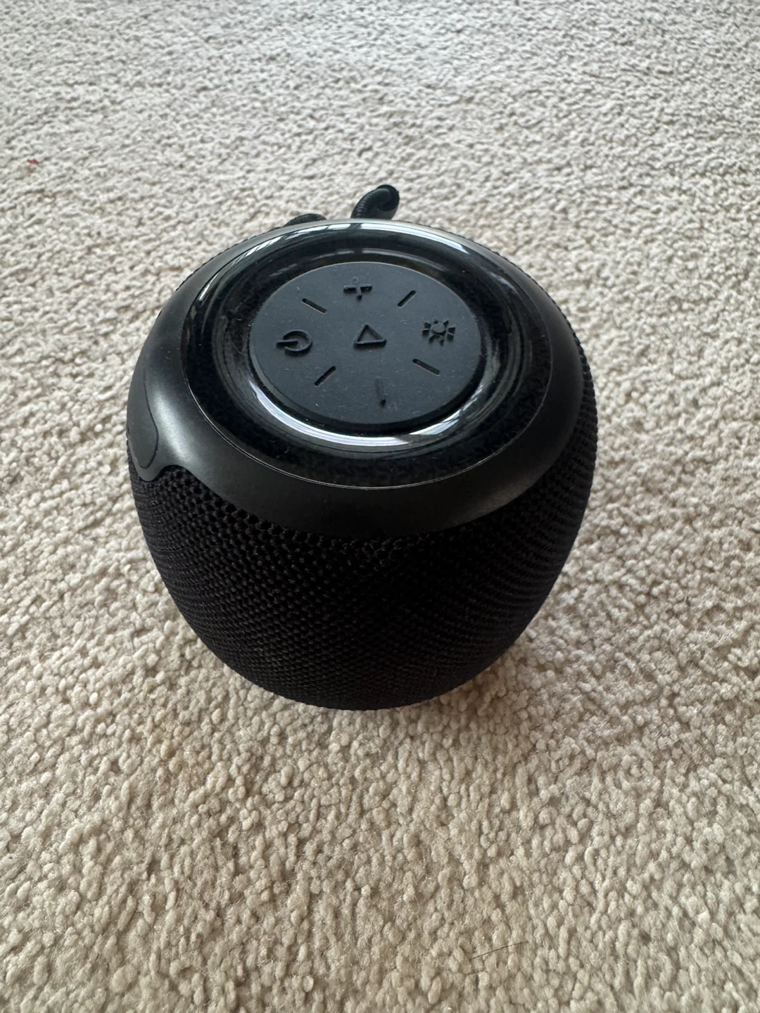 Black Portable Bluetooth Speaker