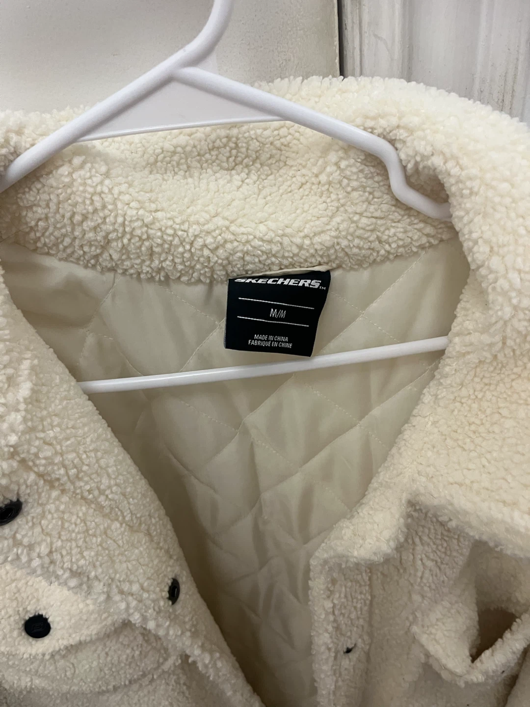 Skechers Sherpa Shacket Cream M/M - photo 2