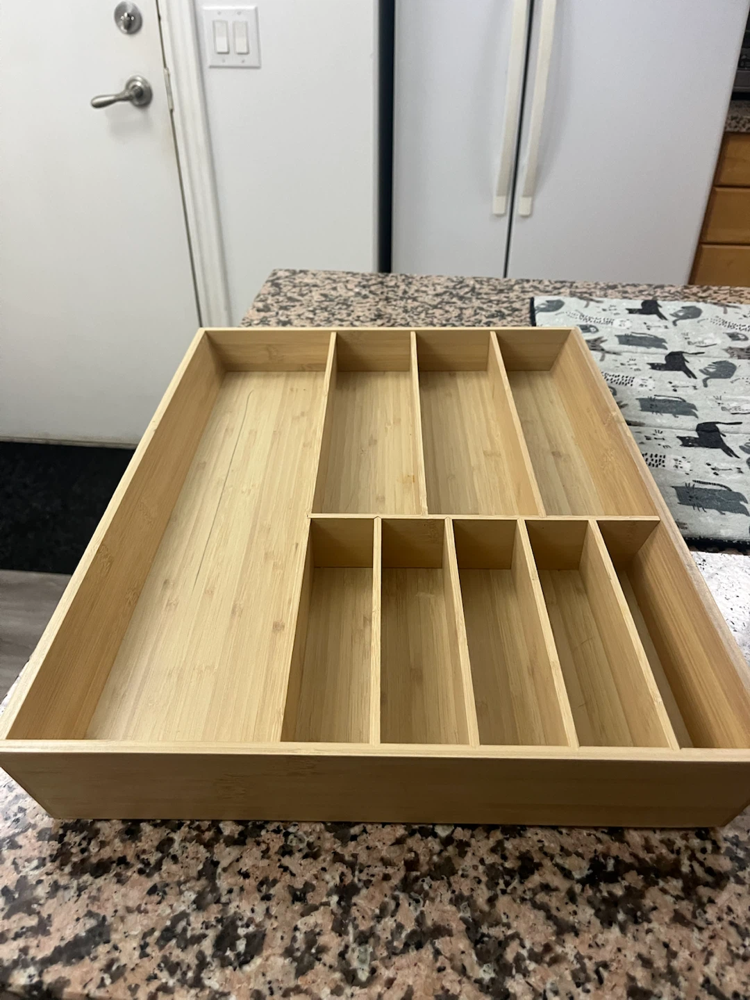 IKEA UPPDATERA Bamboo Cutlery Organizer - photo 2