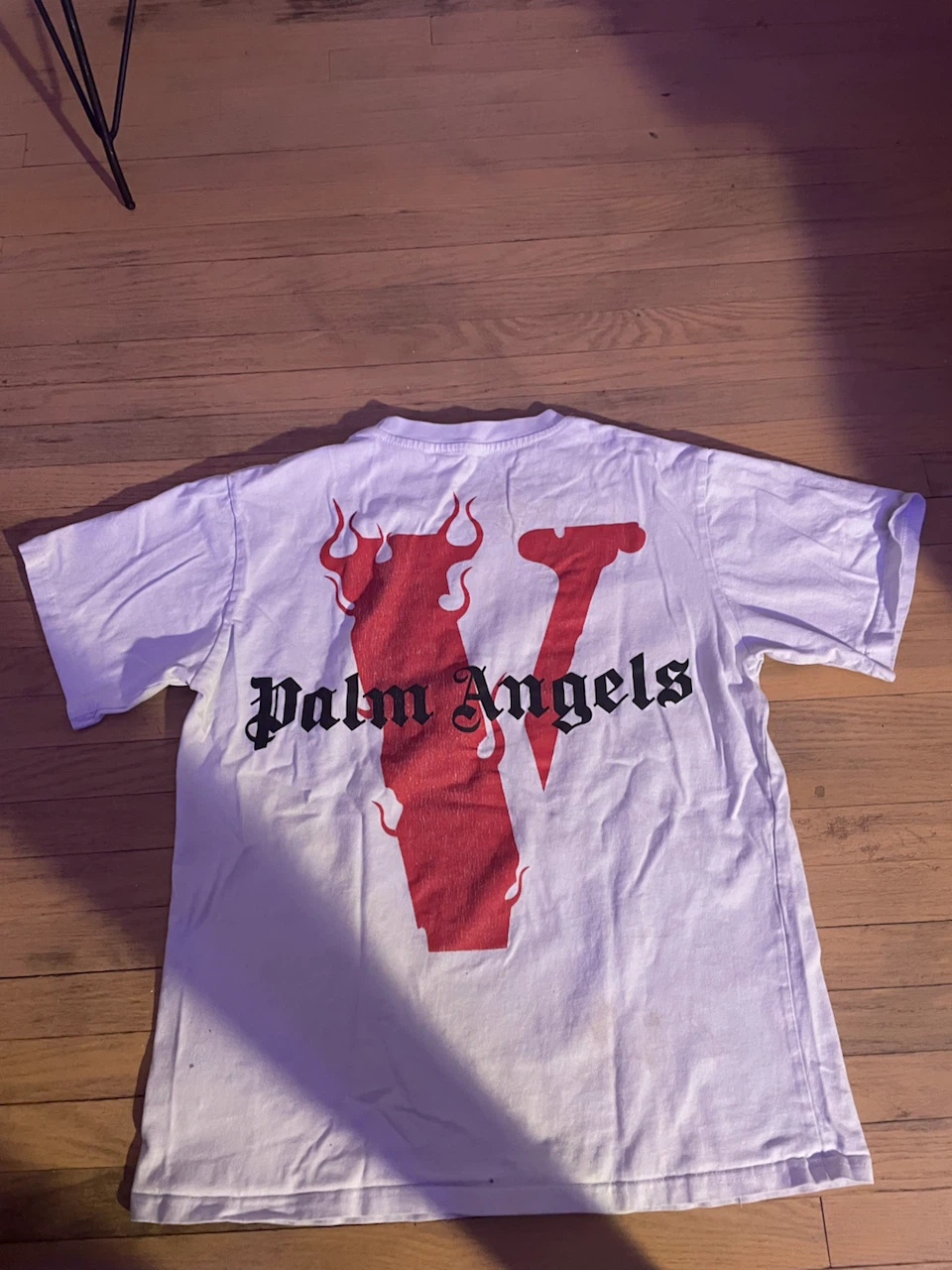 VLONE x Palm Angels White T-Shirt - photo 2