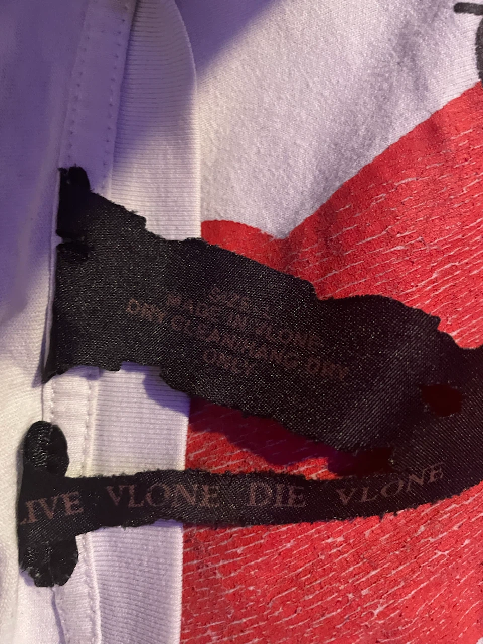 VLONE x Palm Angels White T-Shirt - photo 4