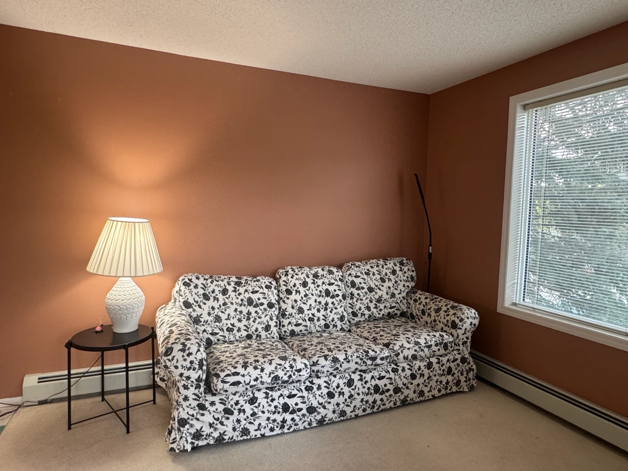 Floral Print Sofa