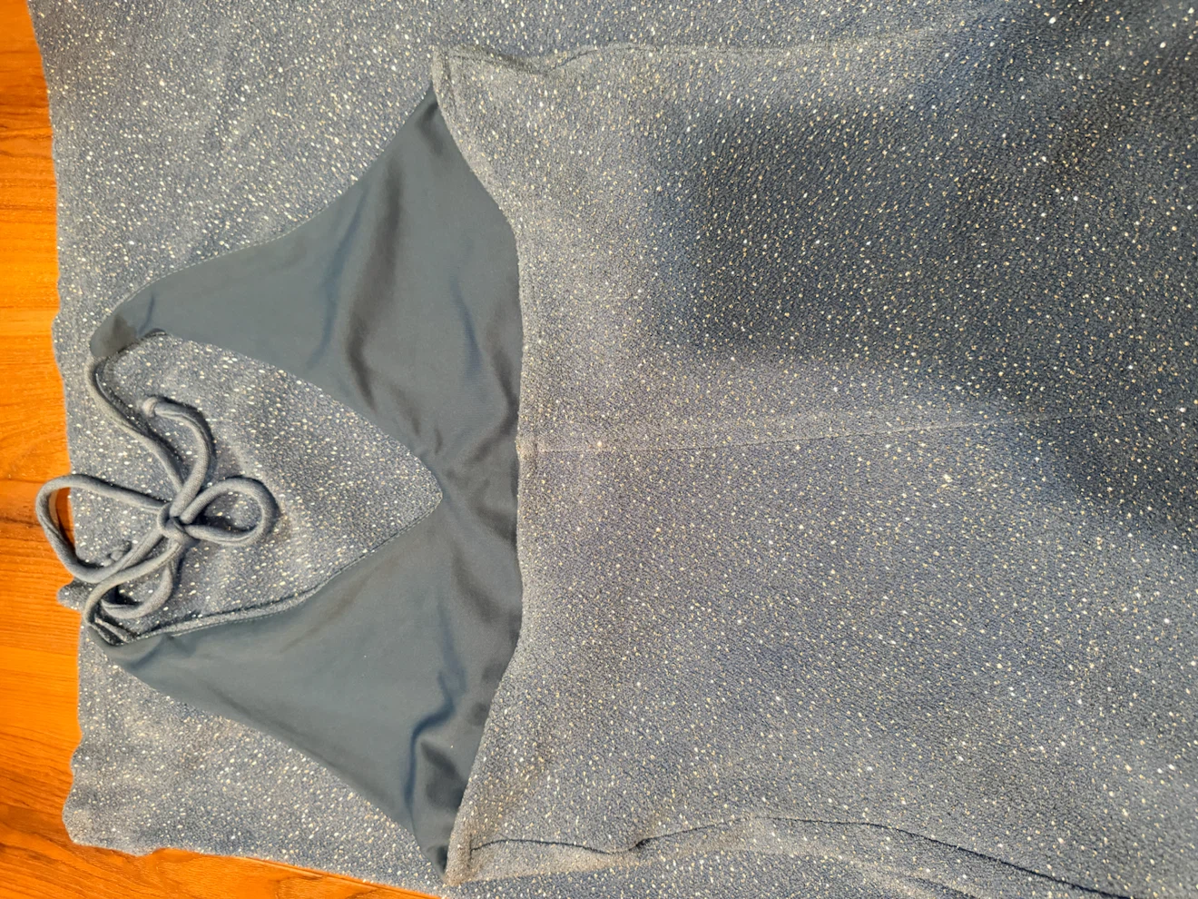 Laura Petites Sparkly Halter Maxi Dress - photo 4