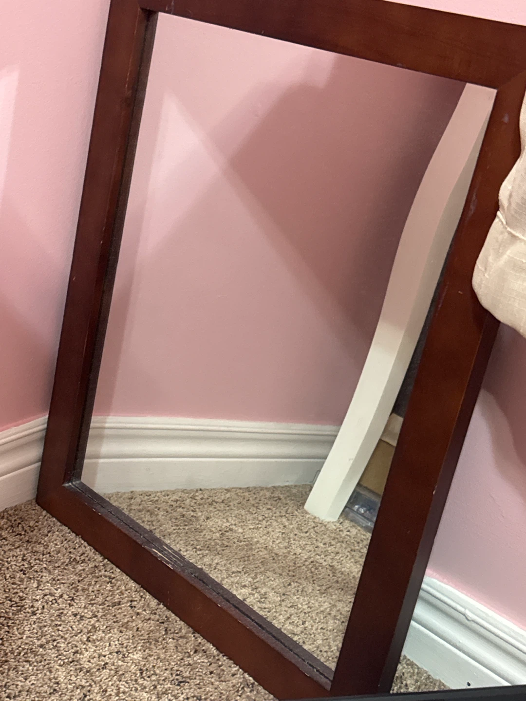Wooden Framed Mirror