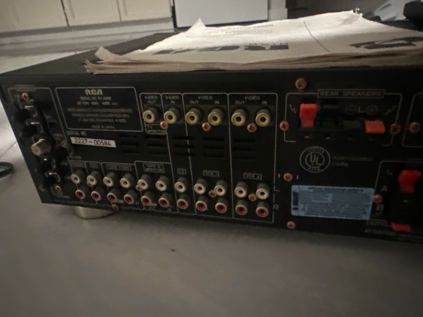 RCA Audio/Video Receiver - photo 2