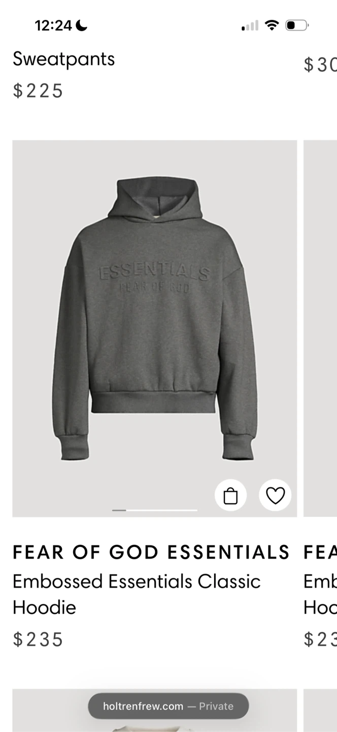 Fear of God Essentials Hoodie - photo 5