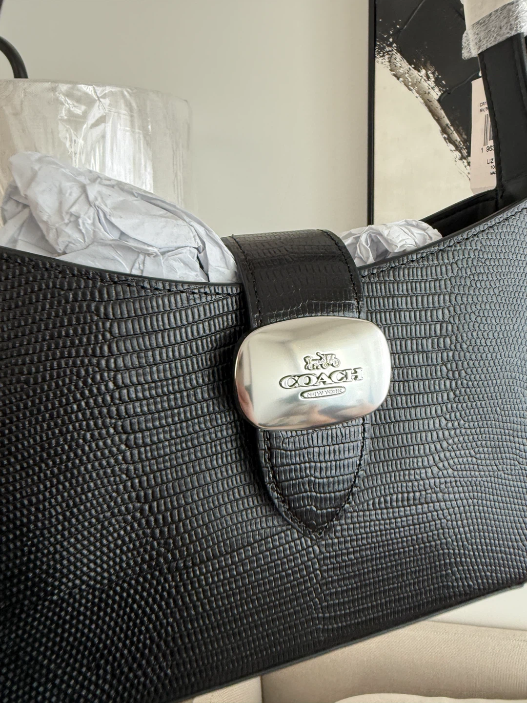 Coach Liz Eliza Shoulder Bag - Black - photo 4