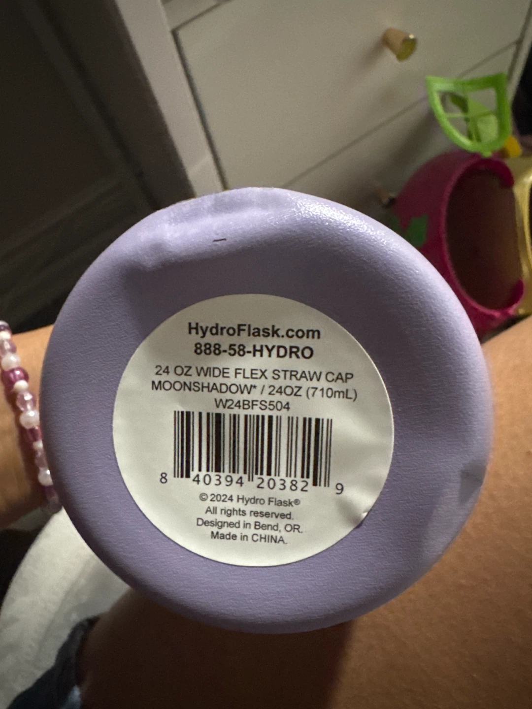 Hydro Flask 24 oz Wide Straw Cap Moonshadow - photo 2