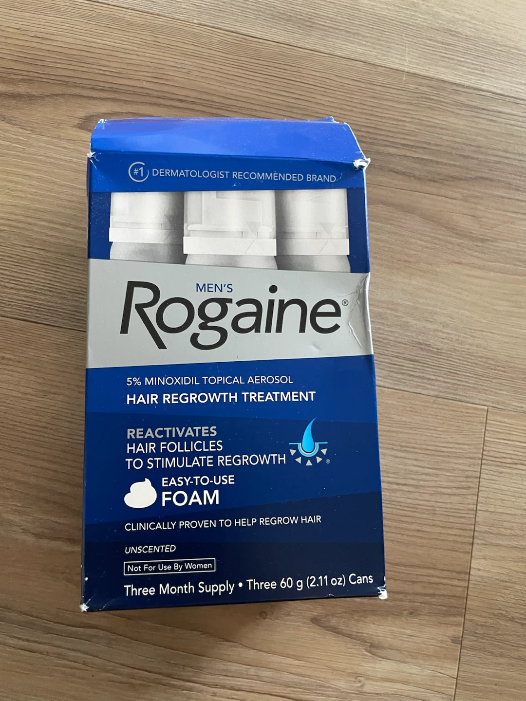 Rogaine Men's Hair Regrowth Treatment 5% Minoxidil - photo 2