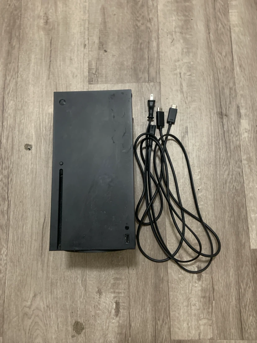 Xbox Series X Console with Cables