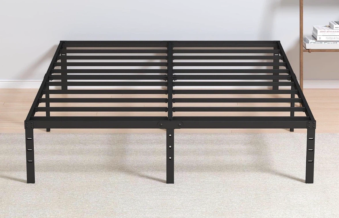 Black Metal Bed Frame - photo 3