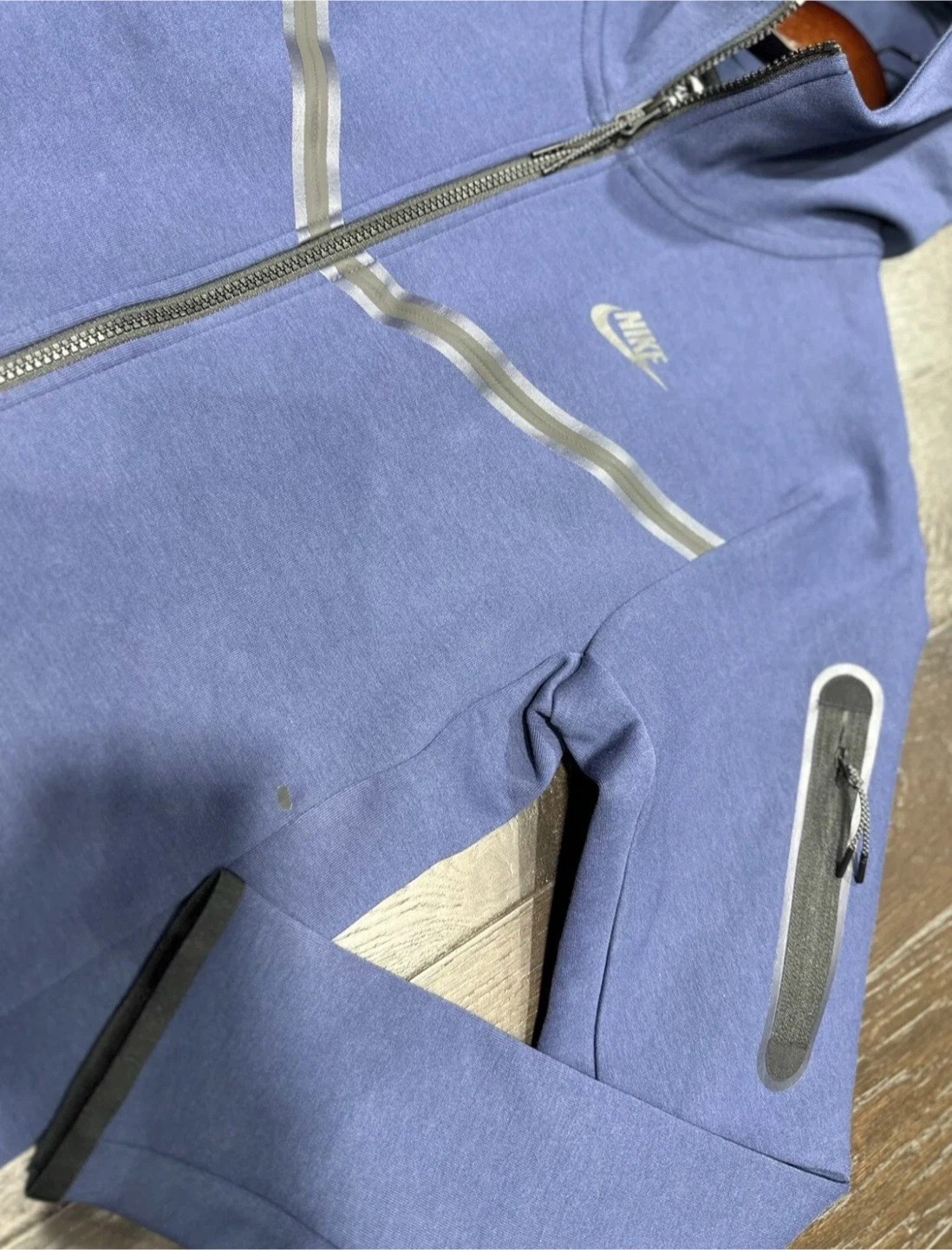 Navy Blue Nike Tech Fleece - photo 3