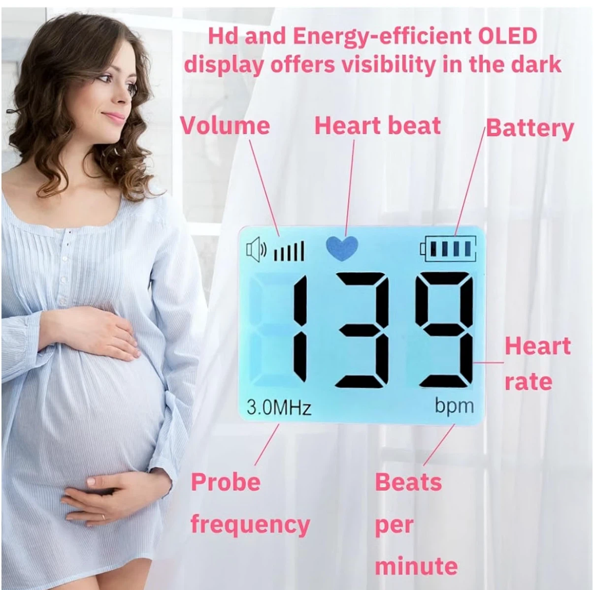 Fetal Doppler Heart Monitor - photo 4