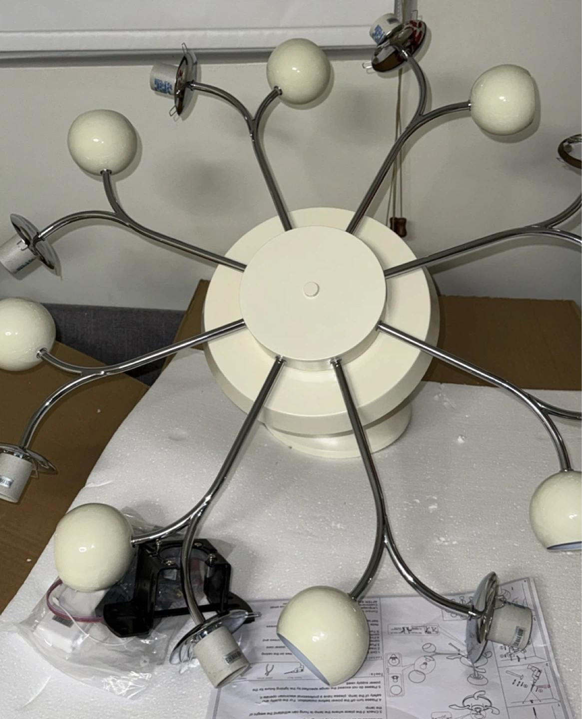 Ceiling Fan Chandelier with Lights - photo 3
